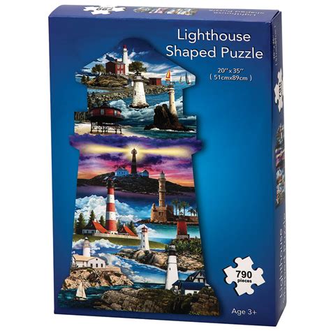 Lighthouse Shaped Puzzle 842536188018 | eBay