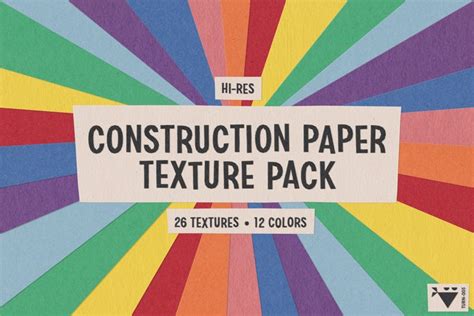 Construction Paper Texture Pack