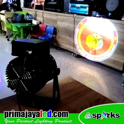 Lampu Proyektor LED Logo Custom 50W • Prima Jaya LED