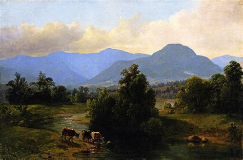 ДЮРАН Ашер Браун "Буки " Американская живопись / Asher Brown Durand "The Beeches" American painting