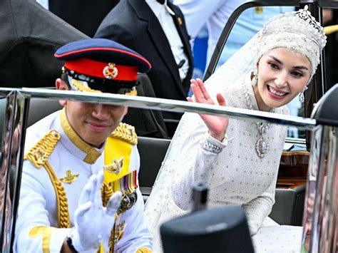 Prince Mateen of Brunei marries commoner Anisha Rosnah in lavish ceremony | news.com.au ...