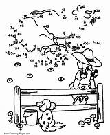 Printable Connect The Dots Coloring Pages sketch template