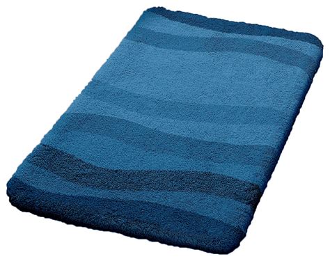 Royal Blue Non Slip Washable Bathroom Rug, Miami, Medium - Contemporary - Bath Mats - by Vita ...