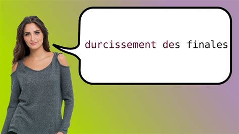 How to say 'final obstruent devoicing' in French? - YouTube