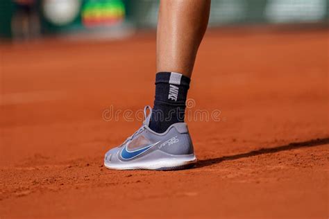 Professional Tennis Player Carlos Alcaraz of Spain Wears Nike Tennis Shoes during His Quarter ...