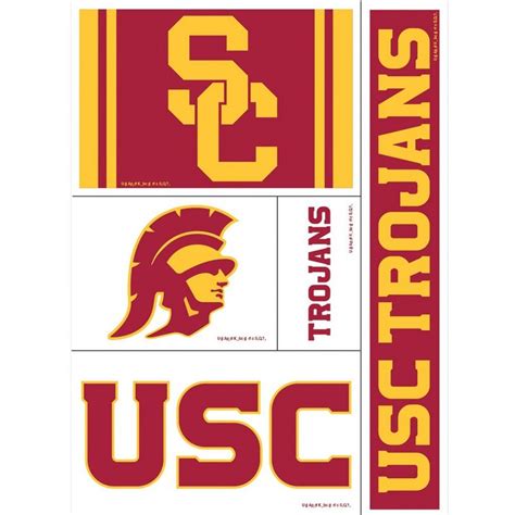 USC Trojans Decals 5ct | Party City