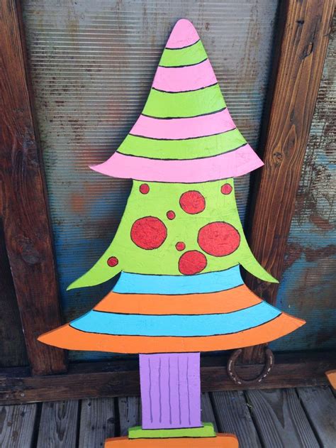 Whoville tree painted by us | Whoville Christmas inspiration ...