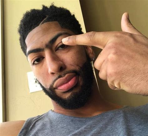 The Brow lives! Anthony Davis reveals eyebrow shaving was just an April ...