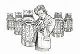 Doctor Who 5 Coloring Page  Free Printable Pages For Kids sketch template