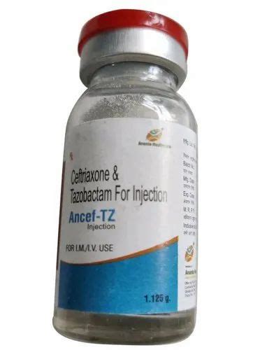 Ancef-TZ Ceftriaxone Tazobactam Injection at Rs 365/piece in Thane | ID: 25451215088