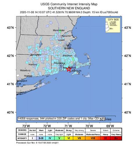 Magnitude 4.0 Earthquake Rattles Parts of New England