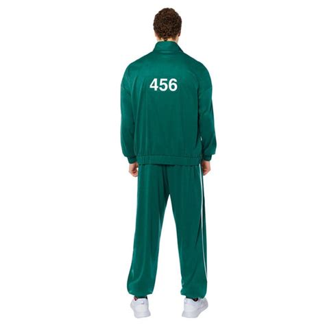 Squid Game Player 456 Costume back