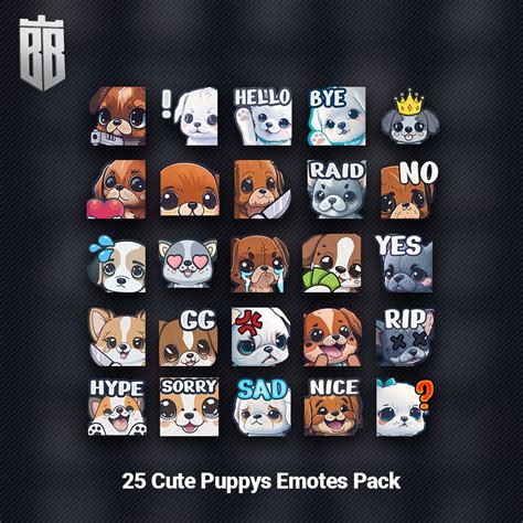 100 Twitch Emotes Package - Etsy