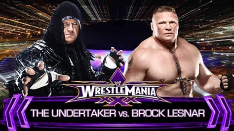 Undertaker vs Brock Lesnar - YouTube