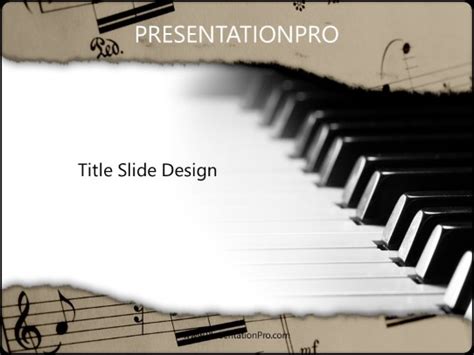 Powerpoint Music Templates