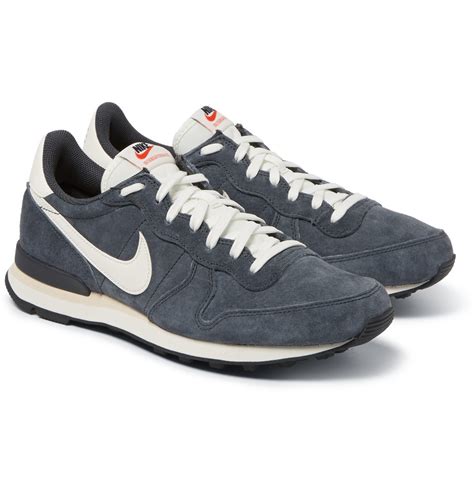 Nike Internationalist Premium Suede Sneakers in Gray for Men | Lyst