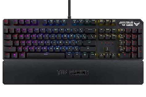 ASUS TUF K3 RGB Mechanical Gaming Keyboard with Detachable Magnetic Wrist Rest | Gadgetsin