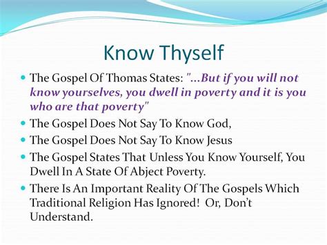 To Know Thyself Is To Know God Quote - ShortQuotes.cc