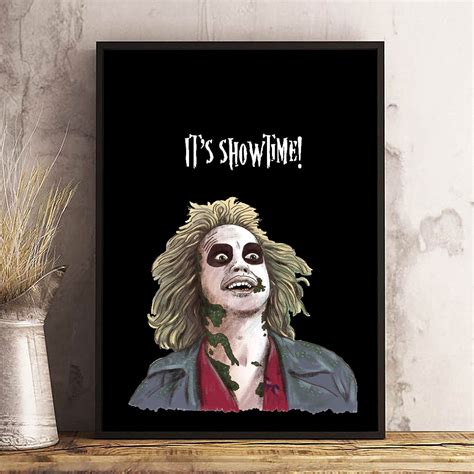 movie poster, film poster, beetlejuice poster, wall art, wal - Inspire ...