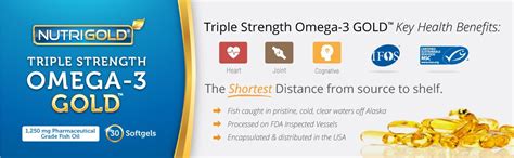 Triple Strength Omega-3 GOLD™ (IFOS® 5-Star Certified, Pharmaceutical ...