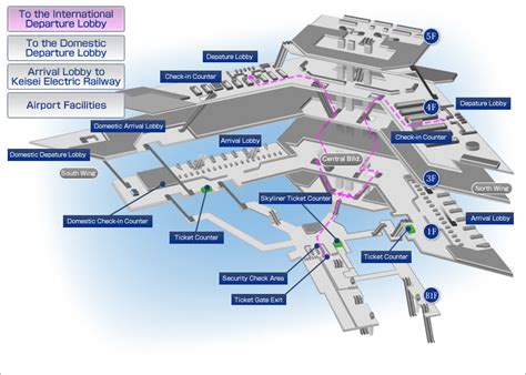 Narita Airport Map English - China Map Tourist Destinations