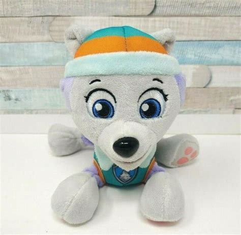 Paw Patrol Plush 9" Everest Plush Stuffed Animal Dog Spin Master | eBay