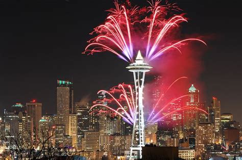 Seattle New Years Fireworks 2011 by Jeff Tseng, via Flickr New Year ...