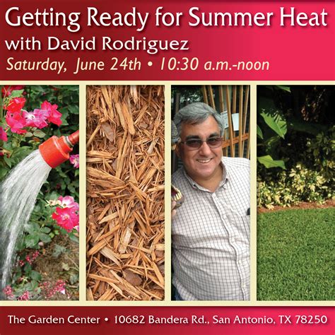 Upcoming Events & Seminars | Garden Center Nursery San Antonio