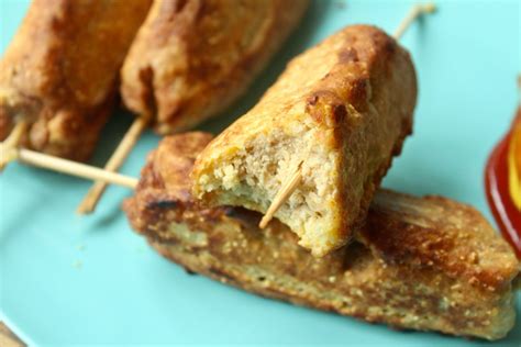 Vegan Corn Dogs | Super Easy & No Deep-Frying - That Vegan Nephew