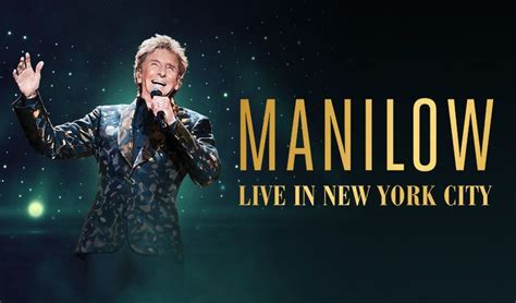 Barry Manilow tickets in New York City at Radio City Music Hall on Wed ...