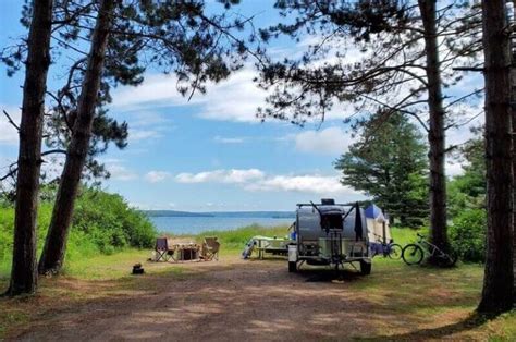 Best Lake Superior camping! (views!) 15+ Michigan campgrounds near Lake ...