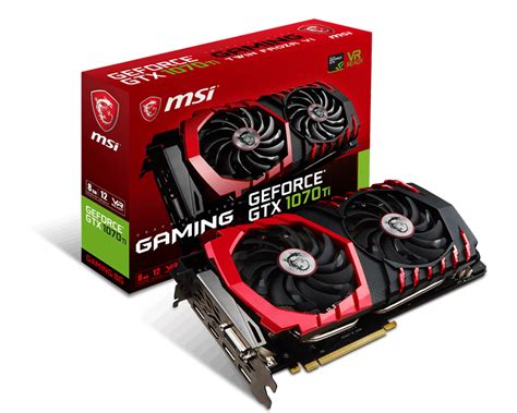 Specification GeForce GTX 1070 Ti GAMING 8G | MSI Global - The Leading ...