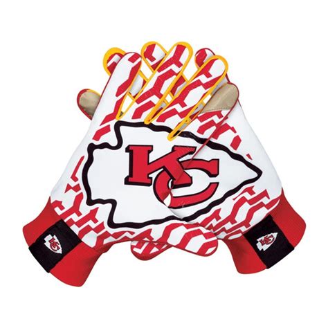 Nike Kansas City Chiefs Stadium Gloves - Red - NFLShop.com