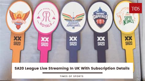 SA20 League Live Streaming In UK With Subscription Details