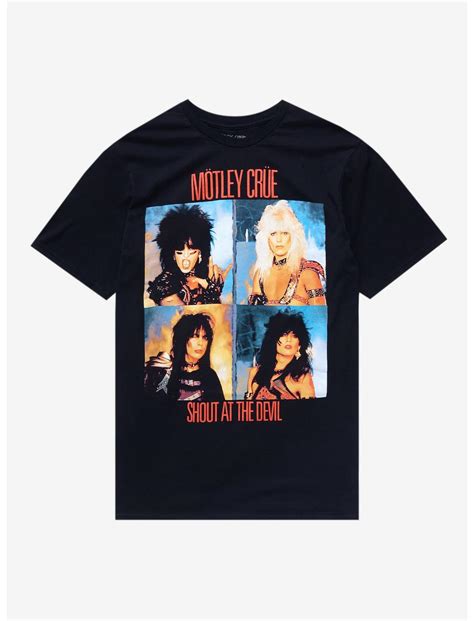 Motley Crue Shout At The Devil Album Cover T-Shirt | Hot Topic
