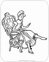 Free Printable Cinderella Coloring Pages  Disneyclipscom sketch template