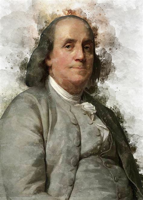 Benjamin Franklin Digital Art by Ahmad Taufiq - Fine Art America