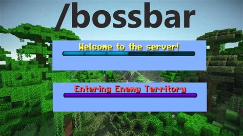 How to use the /bossbar command in Minecraft 1.16-1.19.3 - YouTube