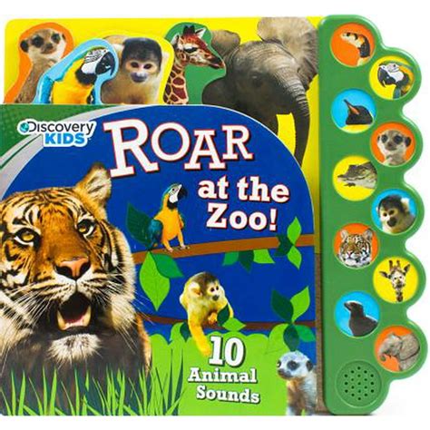 Discovery Kids Roar at the Zoo!: 10 Animal Sounds (Board Book) - Walmart.com - Walmart.com