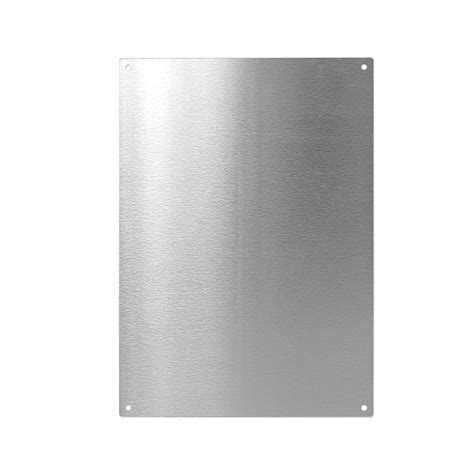 Stainless Steel A4 Magnetic Board c/w 5 Magnets (297 x 210mm)