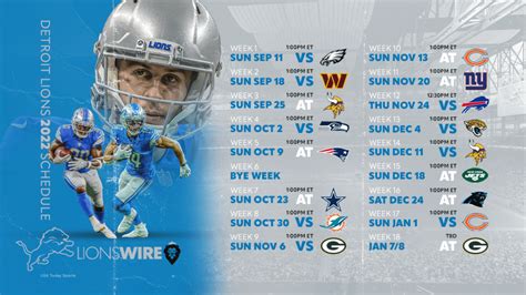 Detroit Lions 2024 Season Schedule - Comic Con 2024 Schedule