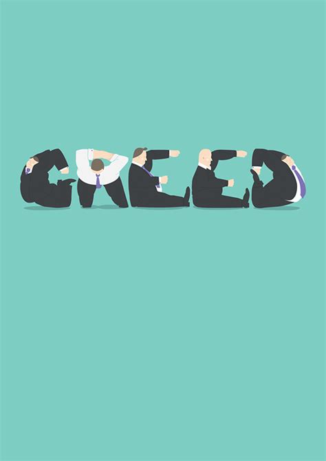 Greed on Behance