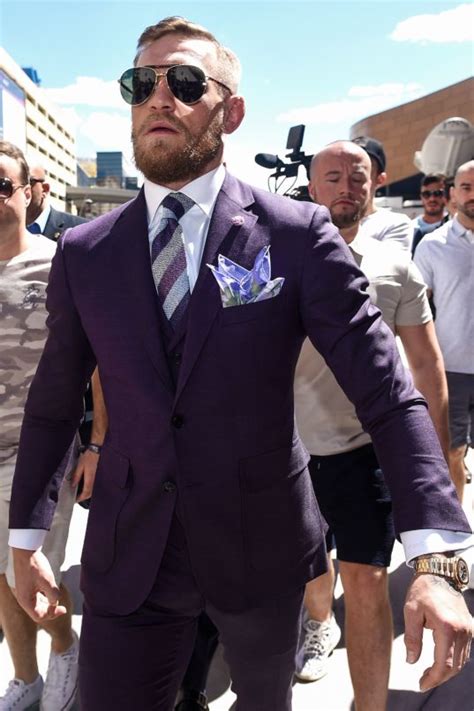 Conor McGregor's suits are the real K.0. outside the octagon