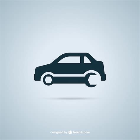 Free Vector | Car garage logo