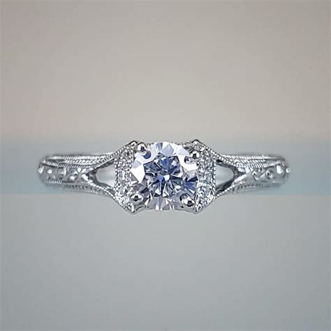 Neil Lane Engagement Ring & Wedding Band Set w Round Diamonds