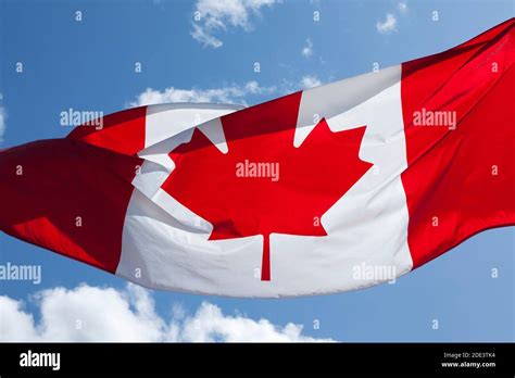 Canadian Flag, Ottawa, Ontario, Canada Stock Photo - Alamy