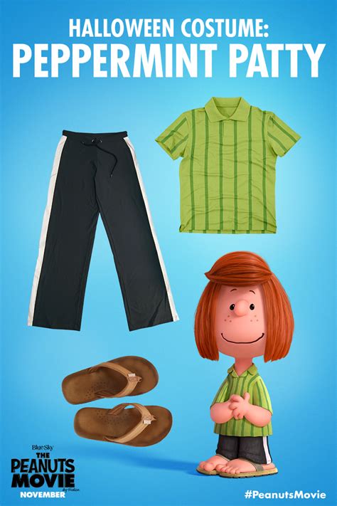 Be a Peppermint Patty this Halloween! Who’s in? | Charlie brown halloween costumes, Peanuts ...