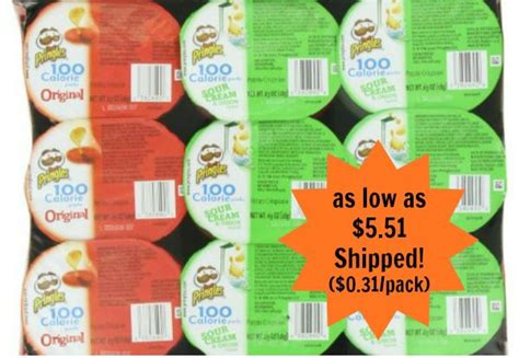 Pringles 2 Flavor Snack Stacks 18-Count as low as $5.51! ($0.31 each ...