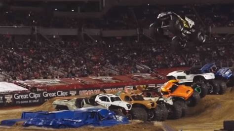 5.5-ton monster truck redefines gravity, sets new jump record