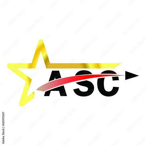 ASC letter logo design. ASC creative letter logo. simple and modern ...